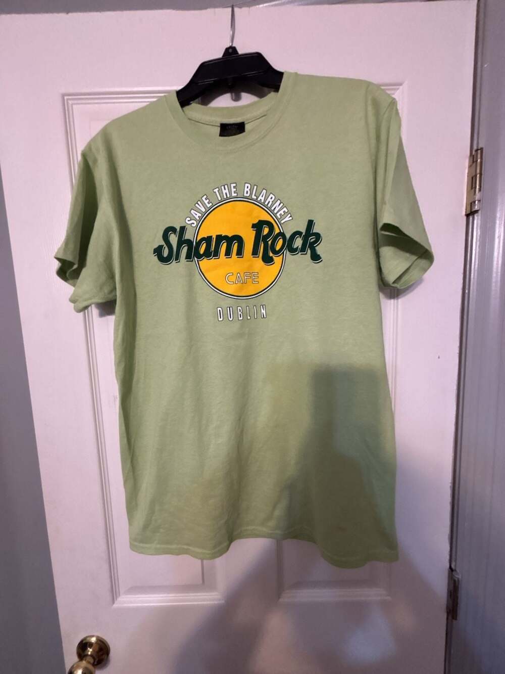 Celtic Fashions Save The Blarney Sham Rock Cafe Dublin T-Shirt